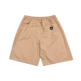 5-Pocket-Baggy-Shorts in asiatischen Größen „Khaki“