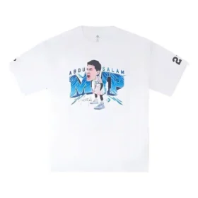 Abdusalam MVP T-Shirt Asia-Größen „Weiß“