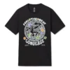 Abstract Dance T-Shirt (asiatische Größen) „Schwarz“