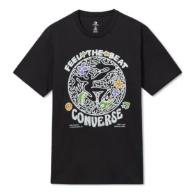Abstract Dance T-Shirt (asiatische Größen) „Schwarz“