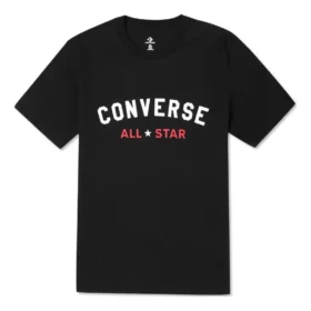 All Varsity Grafik-T-Shirt asiatische Größen „Schwarz“