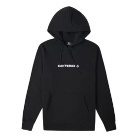 Alphabet-Aufdruck Casual Schwarz