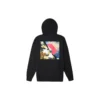 Alphabet-Aufdruck Casual Schwarz