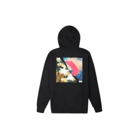Alphabet-Aufdruck Casual Schwarz