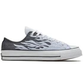 Archive Flames Chuck 1970s Low Top „Black Grey“