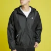 Archive Track Jacke asiatische Größen „Schwarz“