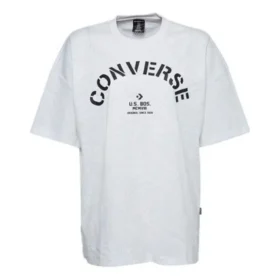 Areca Palm Mesh Boxy T-Shirt (asiatische Größen) „White Black“