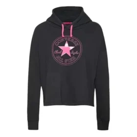 Athleisure Casual Sport-Kapuzenpullover aus Strick, schwarz