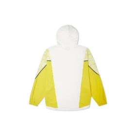 Athleisure Casual Sports Kontrastfarben Hoodie Weiß