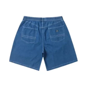 Baggy 9″ Denim-Shorts (asiatische Größen) „Lt Stone Wash“