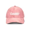 Baseballkappe mit Grafikprint „Terracotta Pink“