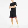 Basketball-Shorts (asiatische Größen) „Schwarz“