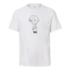 Basketball-T-Shirt mit Grafik „Weiß“