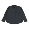 Baumwoll-Langarmshirt in asiatischen Größen „Black“