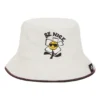 Be Nice Chambray-Bucket-Mütze „Egret“