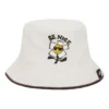 Be Nice Chambray-Bucket-Mütze „Egret“