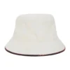 Be Nice Chambray-Bucket-Mütze „Egret“