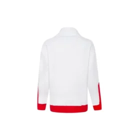 Bedrucktes Sweatshirt mit Trichterkragen, asiatische Größen „Rot“