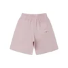 Bestickte Shorts mit Blumenmuster und Kordelzug, asiatische Größen, „Pink“