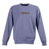 Besticktes Workmark-Fleece-Shirt mit Rundhalsausschnitt, asiatische Größen „Purple“
