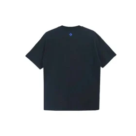 Bilder Applikation Kurzarm-T-Shirt Unisex Schwarz