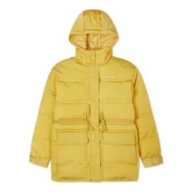 Cargo-Daunenjacke mit Kapuze, asiatische Größen, „Gelb“