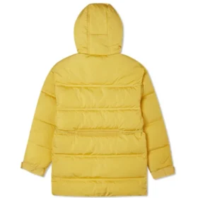 Cargo-Daunenjacke mit Kapuze, asiatische Größen, „Gelb“