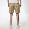 Cargo-Shorts in asiatischen Größen „Khaki“
