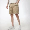 Cargo-Shorts in asiatischen Größen „Khaki“
