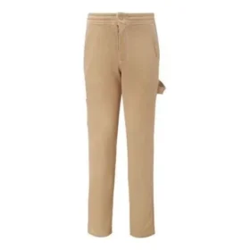 Carpenter-Cargohose mit Taillenbund, asiatische Größen „Khaki“