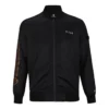 Casual Sports Stand Collar Baseball Jacke Asia Sizing „Black“
