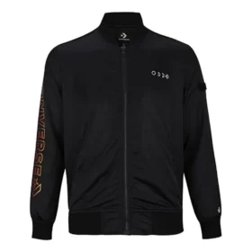 Casual Sports Stand Collar Baseball Jacke Asia Sizing „Black“