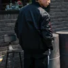 Casual Sports Stand Collar Baseball Jacke Asia Sizing „Black“