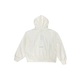 Chain Stitch Hoodie asiatische Größen „Beige“