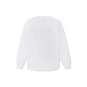 Chain Stitch Langarm-Raglan-T-Shirt asiatische Größen „Weiß“ Chain Stitch Langarm-Raglan-T-Shirt asiatische Größen „Weiß“