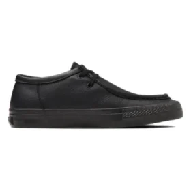 Chevron & Star Mokassins Skateboarding Le Ox „Black“