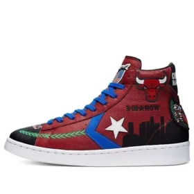 Chinatown Market x Pro Leather High „Bulls Championship Jacke“