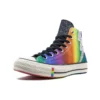 Chuck 70 Hi „Pride Shimmering Black Rainbow“
