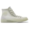Chuck 70 HI Sneakers aus durchscheinendem Canvas „Egret“