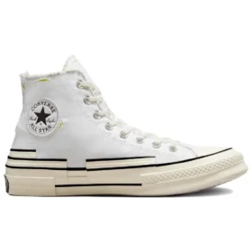 Chuck 70 High „Hacked Heel Edge Glow – Weiß“