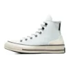Chuck 70 High Leder „Weiß-Beige“