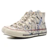Chuck 70 High „Paint Splatter – Egret“