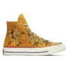 Chuck 70 High „Parkway Floral Embroidery – Turmeric Gold“