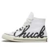 Chuck 70 High „Scripted Signature Print – White Egret“