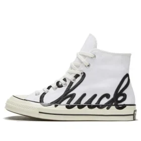 Chuck 70 High „Scripted Signature Print – White Egret“