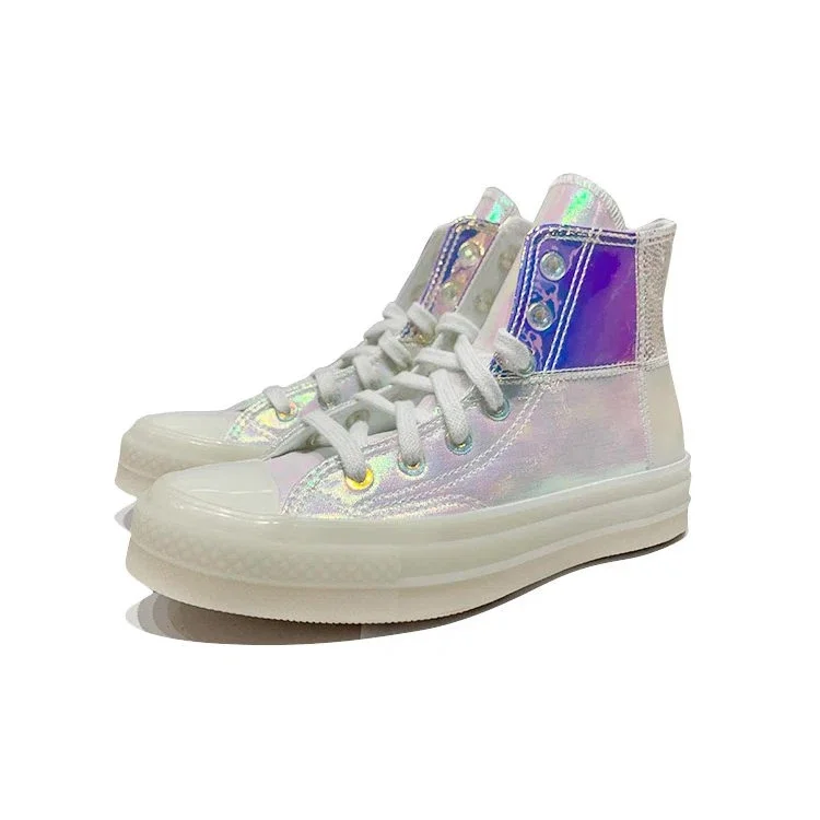 Chuck 70 High „Summer Glow – White Iridescent“ Chuck 70 High „Summer Glow – White Iridescent“