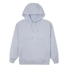 Chuck 70 Logo bestickter, locker sitzender Hoodie Grau Blau Chuck 70 Logo bestickter, locker sitzender Hoodie Grau Blau