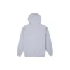 Chuck 70 Logo bestickter, locker sitzender Hoodie Grau Blau