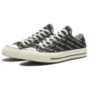 Chuck 70 Low „Scripted Signature Print – Black Egret“