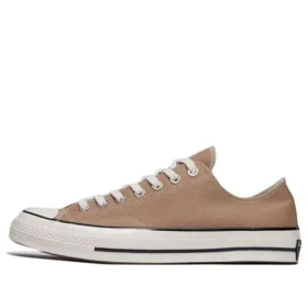 Chuck 70 OX Low-Top-Retro-Skateboard-Schuhe Braun